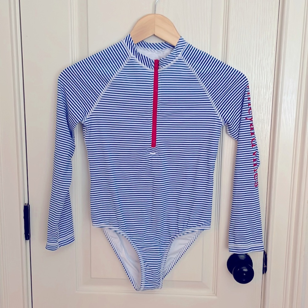 Vineyard Vine Girls Performance Swimsuit